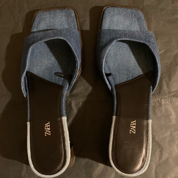 Denim Bag and Denim Kitten Heels Bundle - Picture 4 of 4